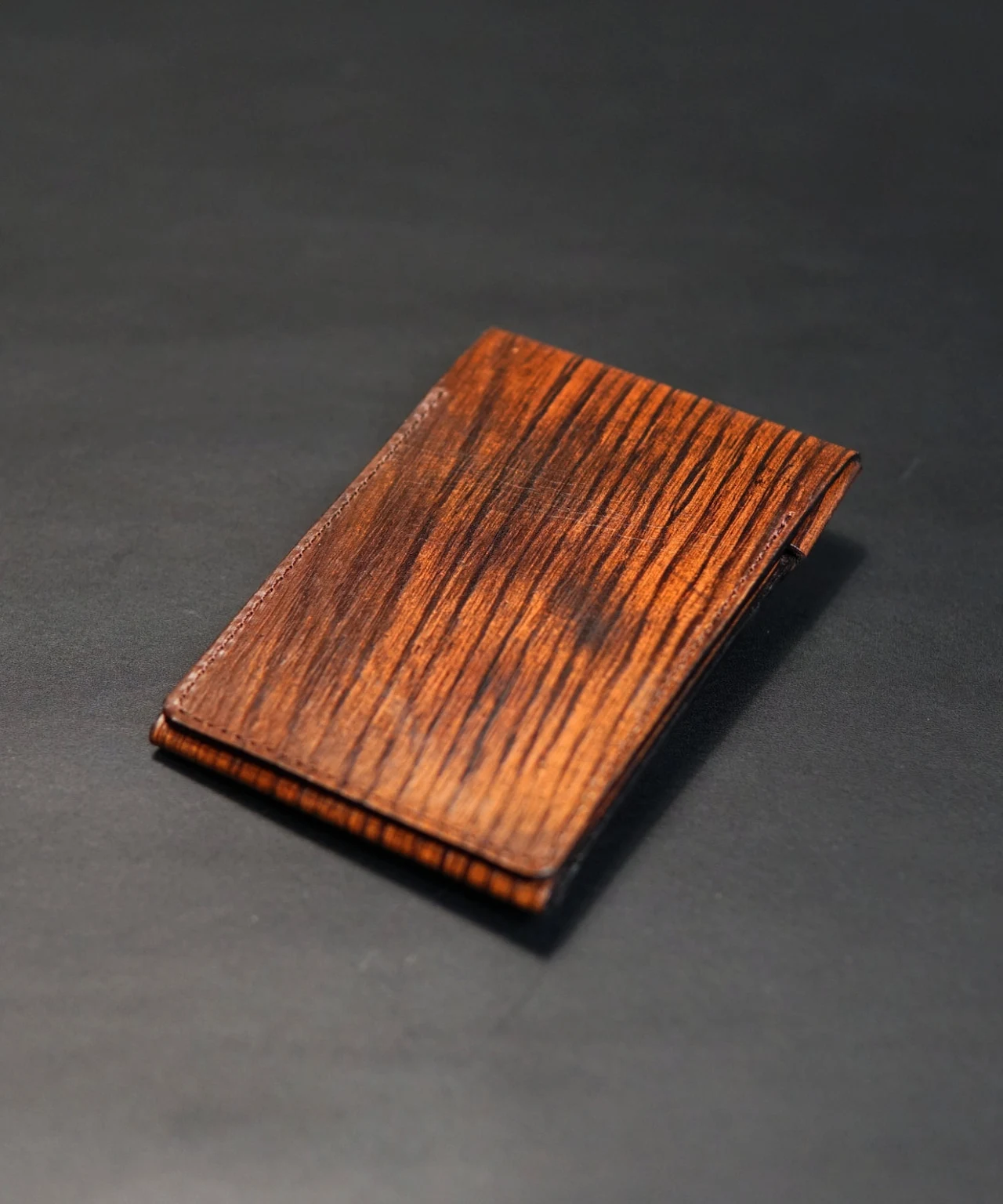 ミディアムスマートウォレット "WOODY" BROWN